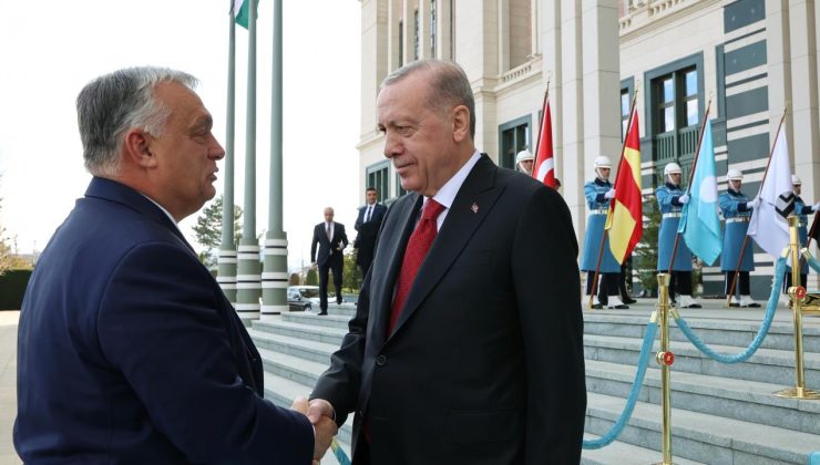 Cumhurbaşkanı Erdoğan, Viktor Orban’ı kabul etti