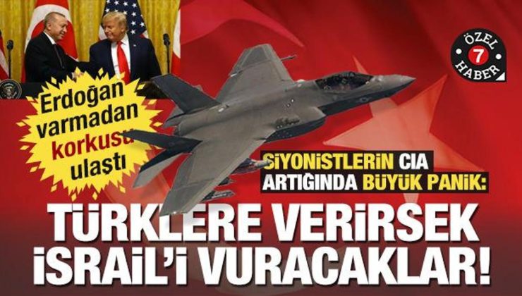 ABD’li siyonist CIA aparatı Rubin’de F-35 telaşı! ‘Türkiye’ye verirsek İsrail’i bombalar’
