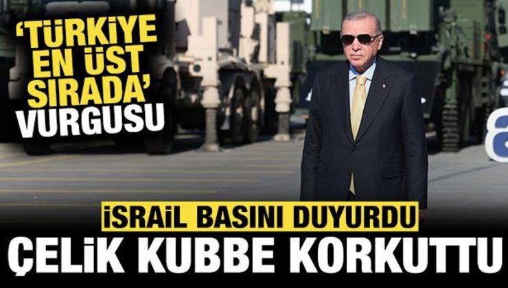 Çelik Kubbe anlaşması sonrası İsrail çılgına döndü: Türkiye’nin atılımı korkuttu!